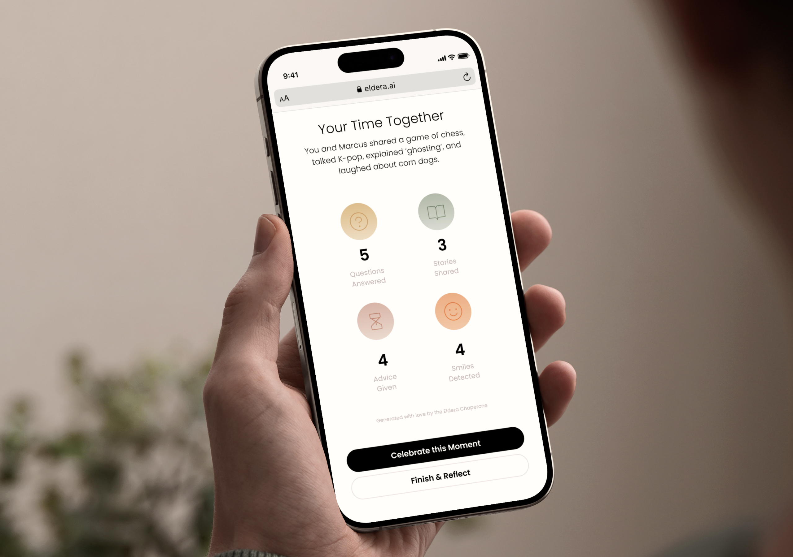 An adult building a healthy social habit