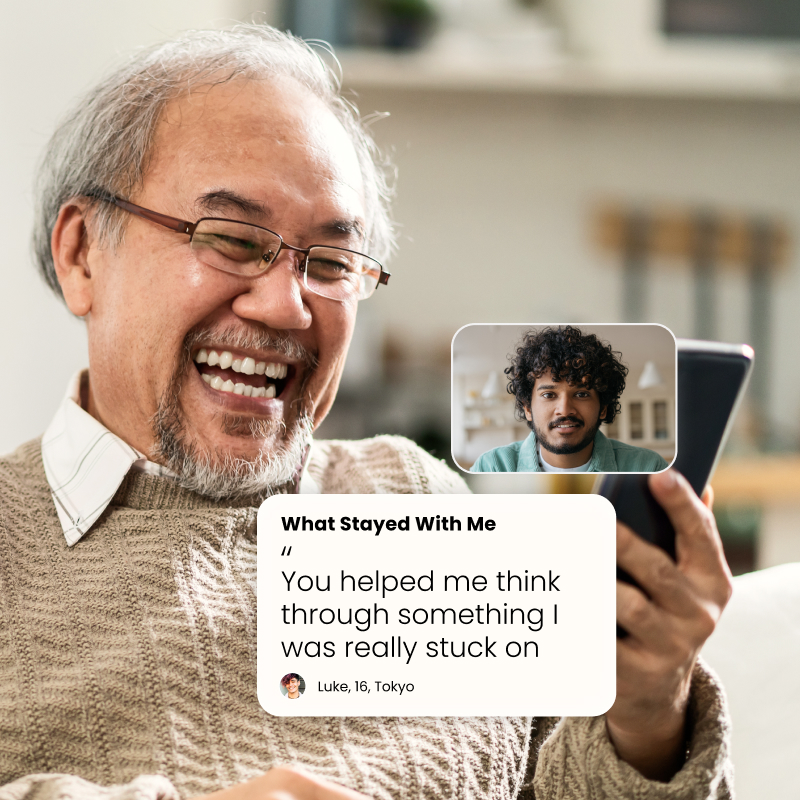 Building healthy social connections between generations